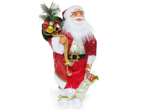 Купить Сувенир Дед Мороз красный 45см