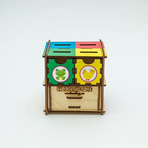 Комодик-куб «Животные», 119107