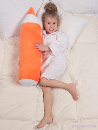 Подушка – валик Bebe Liron Большой Карандаш оранжевый