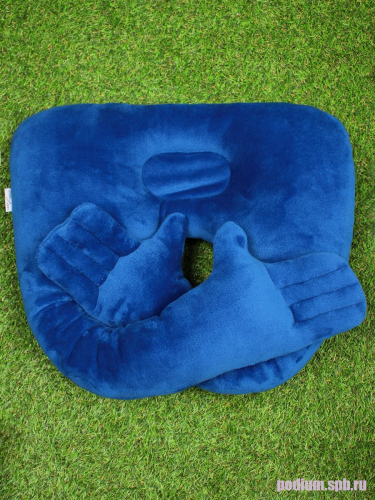 Подушка детская декоративная Bebe Liron Руки-обнимашки синий