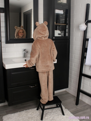 Пижама Bebe Liron детская Мишка коричневый