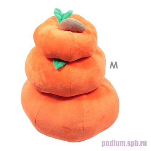 Подушка детская декоративная Bebe Liron Тыква средняя оранжевая