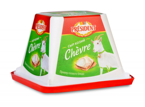 Сыр творожный козий PRESIDENT Chevre 65% 140 г