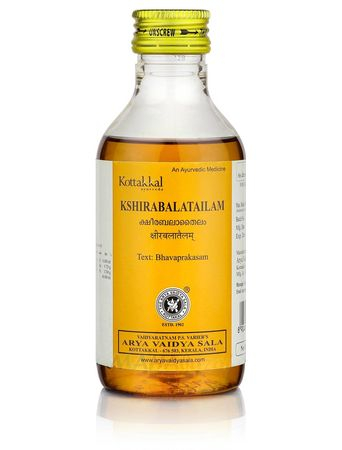 Успокаивающее аюрведическое масло Кширабала Тайлам, 200 мл, производитель Коттаккал Аюрведа