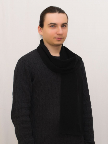 Шарф мужской Бенджамин (Цвет черный),  Один размер