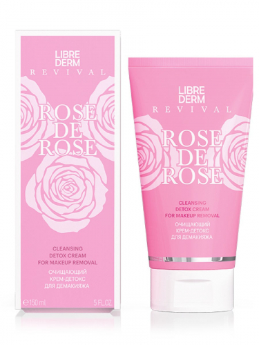 LIBREDERM ROSE DE ROSE очищающий крем-детокс 150 мл