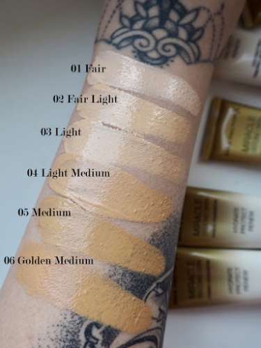 Max Factor Tональная основа Miracle Touch Second Skin Ж Товар Тон 001 fair