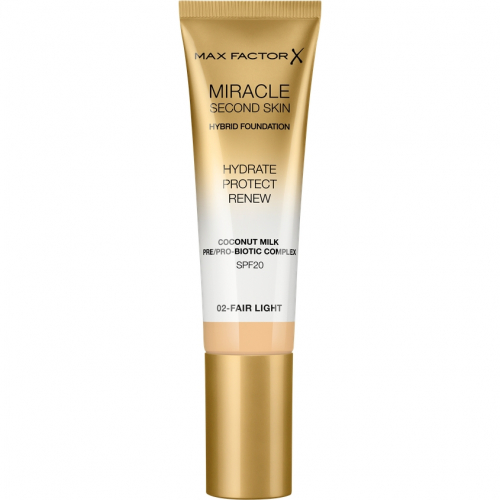 Max Factor Tональная основа Miracle Touch Second Skin Ж Товар Тон 002 fair light