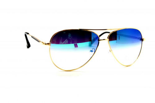 солнцезащитные очки Kaidai 7035 сине-зеленый