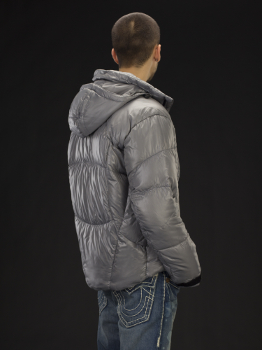 Куртка зимняя мужская Merlion Bogner (серый клетка)
