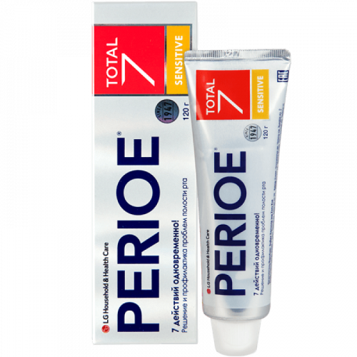LG Perioe Total 7 Sensitive - Зубная паста для чувствительных зубов 120г