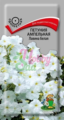 Цветы Петуния Лавина Белая ампельная (10 шт гр) Поиск