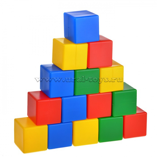 Набор кубиков 15 зл.