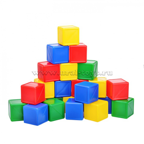 Набор кубиков с бортиком 24 эл. 00926