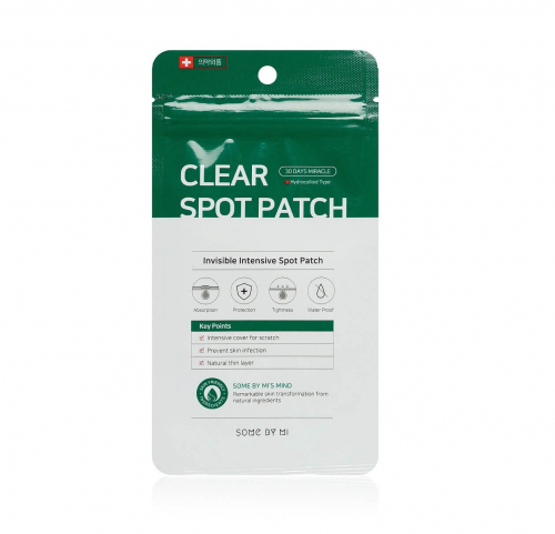 SOME BY MI CLEAR SPOT PATCH Точечные патчи для лица против акне 18шт
