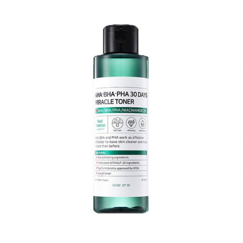 SOME BY MI AHA·BHA·PHA 30 DAYS MIRACLE TONER Очищающий тонер для лица с кислотами 150мл