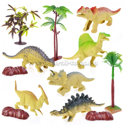 Набор динозавров, в пакете