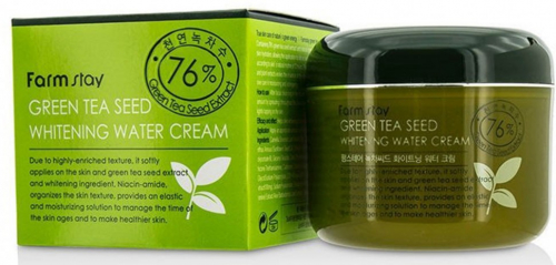Крем для лица глубоко увлажняющий с семенами зеленого чая FARMSTAY Green Tea Seed Moisture Cream