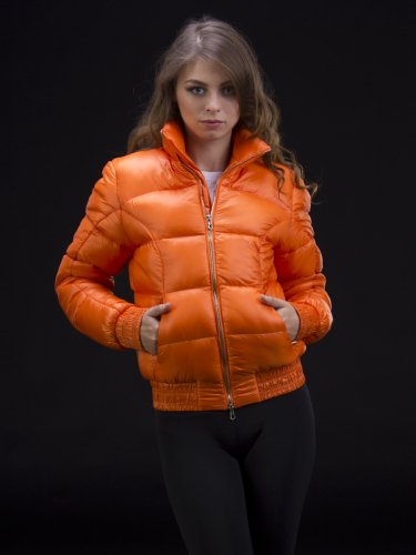 Куртка зимняя женская Лиза 2 без меха (оранжевый)