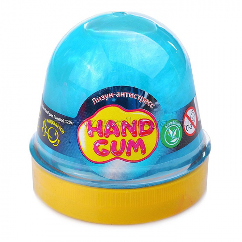 Лизун-антистресс ТМ Mr.Boo Hand gum Голубой 120 г.