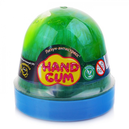 Лизун-антистресс ТМ Mr.Boo Hand gum Зеленый 120 г.