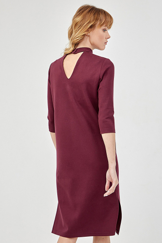 Платье #148374Темно-бордовый