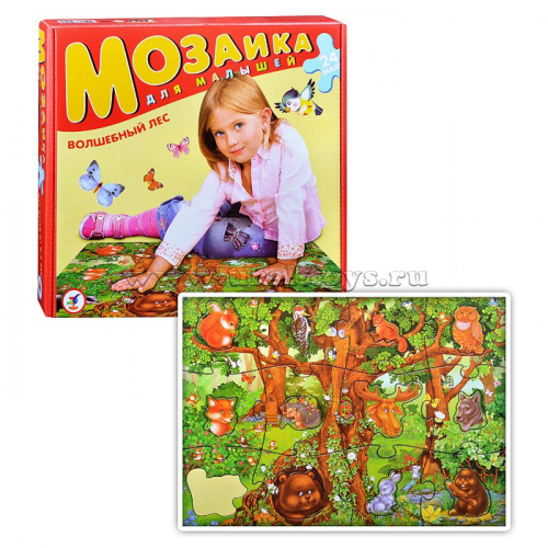 Мозаика для малышей. Волшебный лес. (напольная)