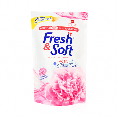 LION Thailand Fresh&Soft Гель для стирки всех типов тканей концентр. Сладкий Поцелуй 400 мл