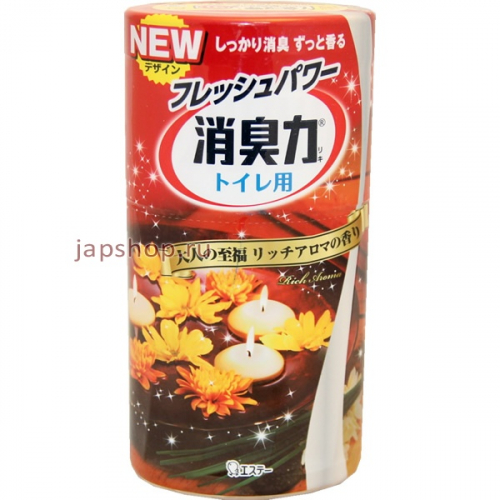 ST Shoushuuriki Жидкий дезодорант ароматизатор воздуха для туалета Арома Рич, 400мл (4901070123582)