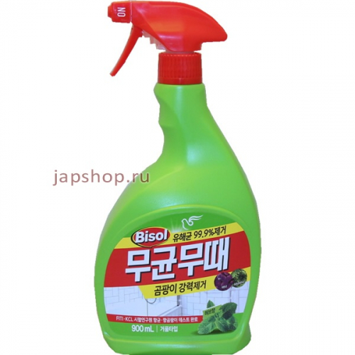 Pigeon Bisol Чистящее средство для ванной от плесени, с ароматом трав, 900 мл (8801101882722)