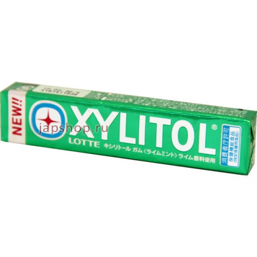 Xilitol Gum Lime Mint Жевательная резинка со вкусом лайма, 14 подушечек, 21 гр (45126420)