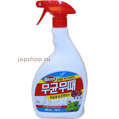 Pigeon Bisol Чистящее средство для ванной, с ароматом трав, 900 мл (8801101882241)