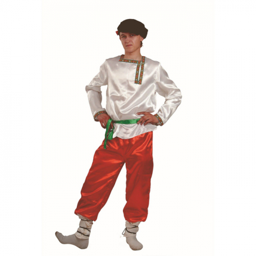 Карнавальный костюм «Ванюшка», для взрослых, текстиль, размер 54