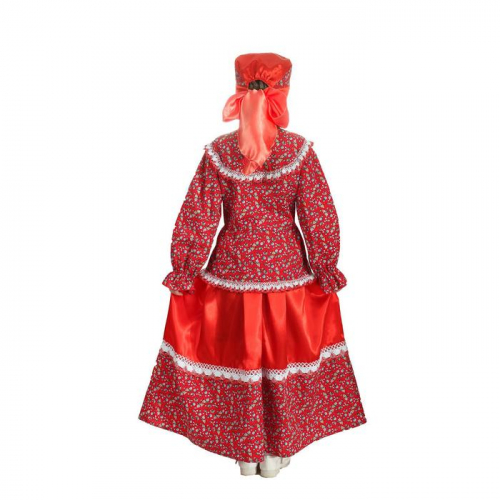 Русский народный костюм «Забава», головной убор, блуза, юбка, рост 140 см