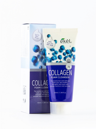 EKEL Foam Cleanser Collagen Пенка для умывания с коллагеном 180 мл