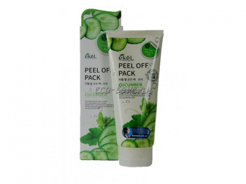 EKEL Peel off pack Cucumber Маска-пленка с экстрактом огурца 180мл