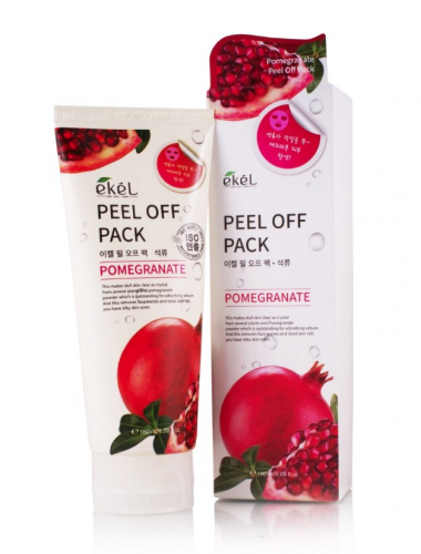 EKEL Peel off pack Pomegranate Маска-пленка с экстрактом граната 180мл