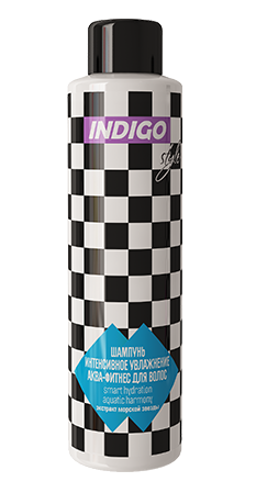 INDIGO Shampoo Intensive Moisturizing - Aqua Fitness For Hair Шампунь интенсивное увлажнение Аква-аэробика для волос 1000 мл