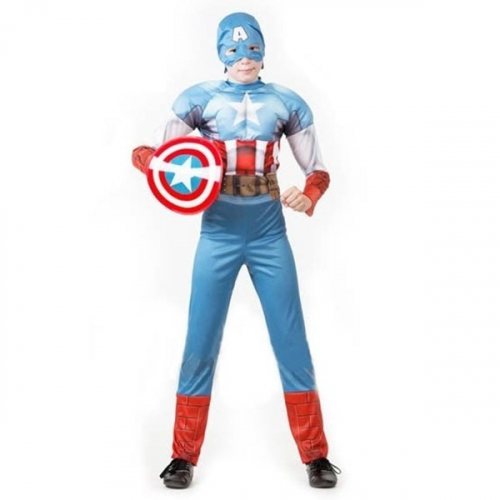 Карнавальный костюм Капитан Америка.Мстители р.116-60 /текстиль/Батик/ в Нижнем Новгороде