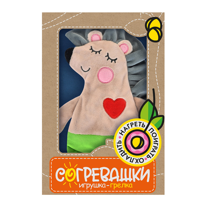 Игрушка-Грелка Согревашки, Ежик, 30 см, в Коробке MT-MRT041907-30