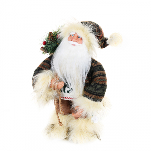 Декоративный Дед Мороз Maxitoys в Шубе, с Музыкой, 30 см MT-C041402-40