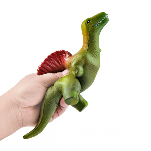 Игрушка-сквиш Maxitoys Антистресс-Динозавр, Спинозавр, 24 см, в Красочном Пакете с Окошком MT-GP0920197