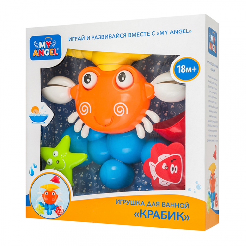 Игрушка Для Ванной My Angel, Крабик, 32 см, в Коробке MA351603152