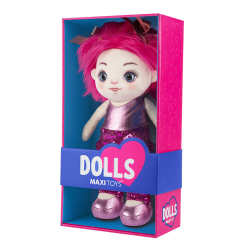 Мягкая Игрушка Maxitoys Dolls, Кукла Вероника в Штанишках, 35 см, в Коробке MT-MRT121909-35