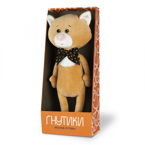 Мягкая Игрушка Гнутики, Кот Мурлык, 22 см, в Коробке MT-TS072019-3-22