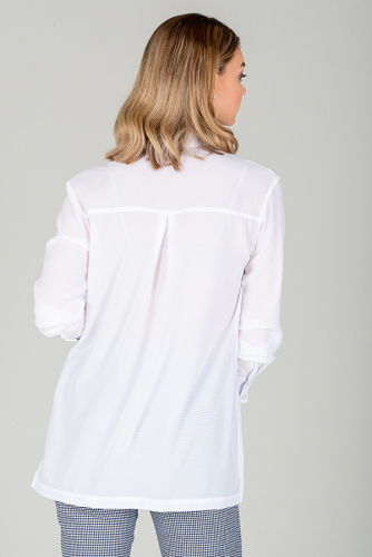 Блуза-рубашка 56173 белый