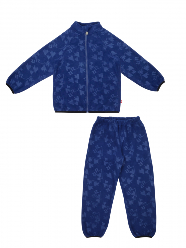 Комплект флисовый детский (куртка + брюки) navy
