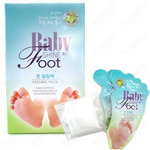 Маска-пилинг для ног VOV Baby Shine Foot Peeling Pack