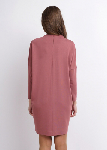 #100152 CLEVER Платьет.розовый