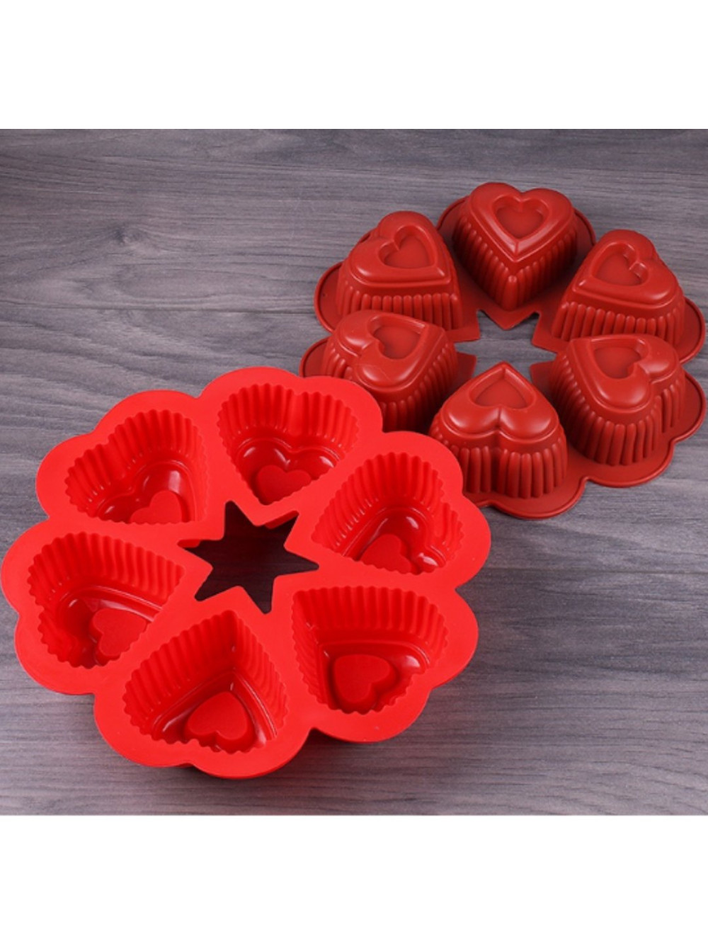 Форма для выпечки в виде сердца. Форма для выпечки в виде сердца. Форма для выпечки "сердце". Форма для выпечки в виде сердца. Формочка сердечко.